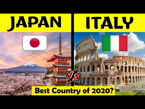 Japan VS Italy | Full Country Comparison Comparison UNBIASED | Best Country of 2024 ?