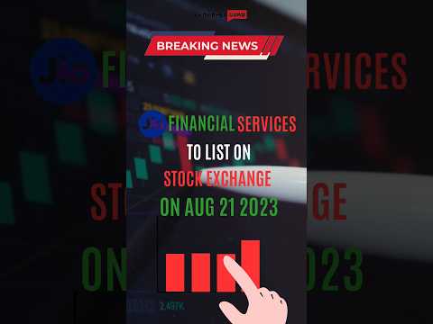 Jio Financial Services Share News #stockmarket #jiofinancial #jio #reliance #listing #nse #india #yt