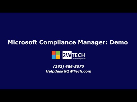 Microsoft Purview Compliance Manager Demo: Master Regulatory Compliance in Microsoft 365