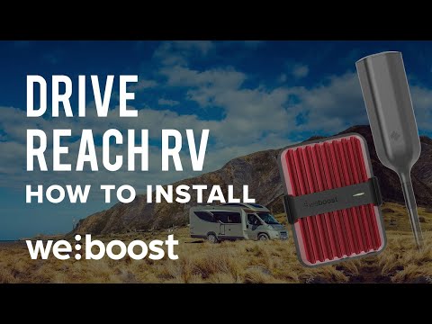 How to Install Your Drive Reach RV Cell Phone Signal Booster | weBoost