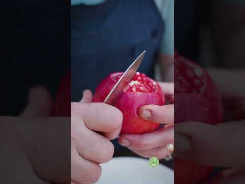 Open a Pomegranate with me! So satisfying!