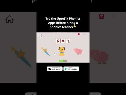 Try the UptoSix Phonics App before Hiring a Phonics Teacher