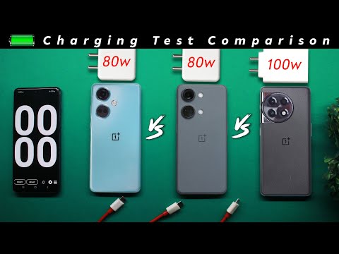 Charging Test🔋| OnePlus Nord CE 3 vs OnePlus Nord 3 vs OnePlus 11R