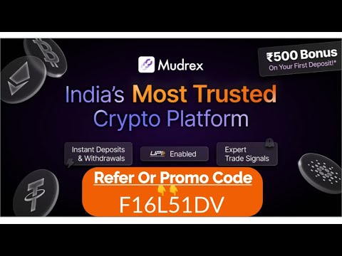 Mudrex App Referral Code | Promo Code | Refer & Earn | New Crypto App Refer & Earn|CryptocurrencyApp