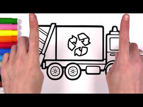 🚚 Explore Creativity: Truck Drawing and Coloring Adventure for Kids | AKN Kids House 🎨