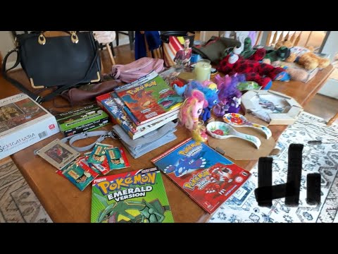 Late October Yard Sale with EPIC finds ($900+) POKÉMON books - See what I found!