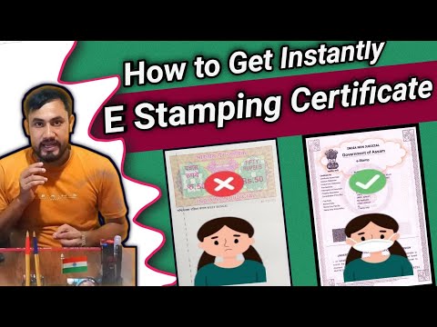 How to get Indian Non Judicial E Stamping Paper in 2025/New Update and Process for EStamp duty Paper