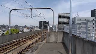 快速マリンライナー大元駅2番乗り場通過