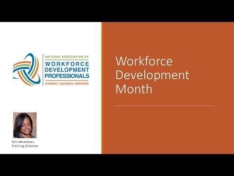 Celebrating Workforce Development Month