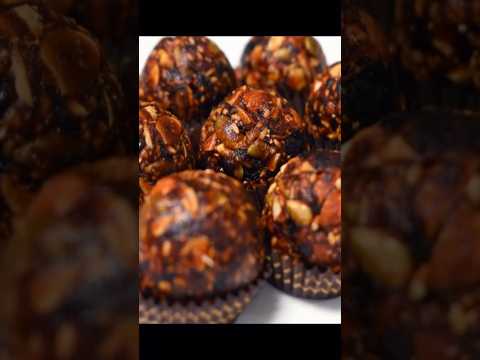 10 Min Protein Loaded Dry Fruits Ladoo-No Sugar, No Jaggery, No Honey, No ghee