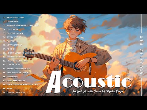 Best Acoustic Cover - Chill Acoustic Love Songs Playlist 2024 - Acoustic Guitar Songs Of All Time