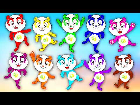 10 Little Pandas and more great Panda Bo compilations - Kids Songs & Nursery Rhymes