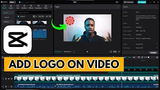 How to ADD Logo to your Videos on CapCut ✅