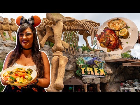 T-Rex Cafe MENU UPDATE 🦖 Disney Springs food review