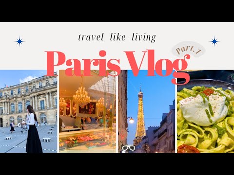 [Travel Vlog] Traveling in Paris like living | Buildings and towns related to Japan