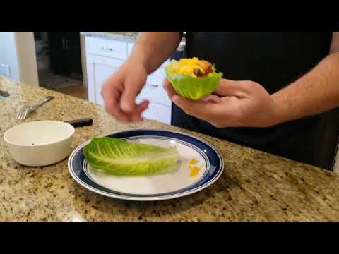 Chicken Nugget Lettuce Wrap | Chef Dawg Uncut