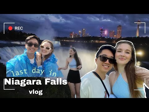 [International couple] Last day in Niagara Falls |Cave of the winds | Maid of the mist #amwf