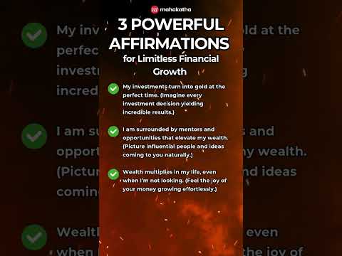 3 Affirmations for Limitless Financial Growth