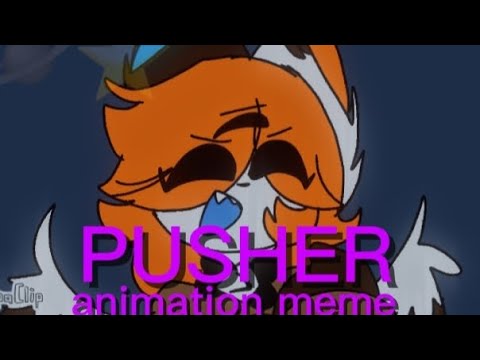 💙🧡• PUSHER// Animation meme// Oc//FLASH WARNING! ⚠️ • 🪐⭐️