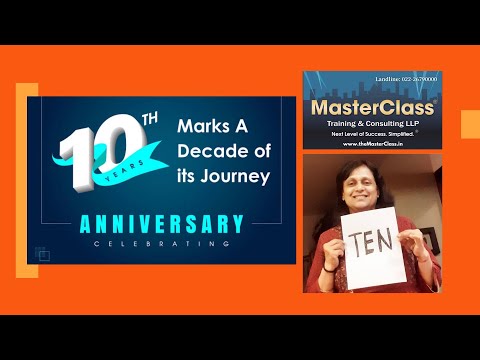 MasterClass® is Celebrating 10th Anniversary