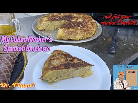 My Cuban Mother's Spanish Omelette