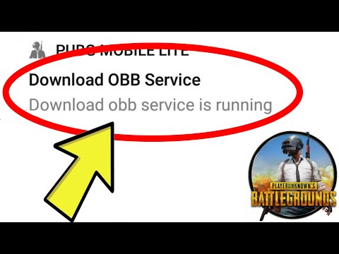 Pubg Mobile | OBB Service Is Running Problem Solved in Android