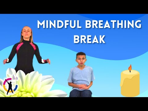 Mindful Breathing for Kids | Calm down for kids | Belly Breathing for Kids |Sensory Calming Video