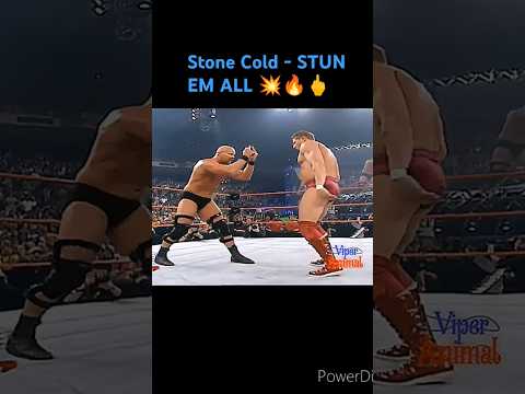 Stone Cold - STUN EM ALL 💥🔥🖕#stonecoldsteveaustin