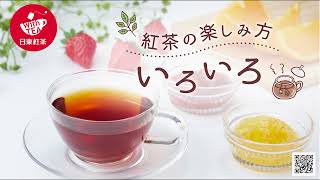 日東紅茶「紅茶の楽しみ方いろいろ・レシピ紹介篇」38秒│三井農林