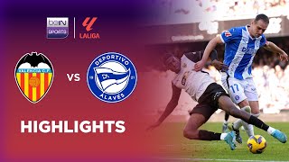 Valencia 2-2 Alaves | LaLiga 24/25 Match Highlights