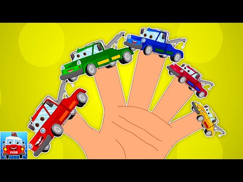 Tow Truck Finger Family & More Baby Songs for Kids