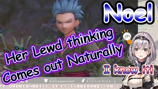 [Hololive/ENG Sub] Noel "Most important thing for men?" [Noel][#クリ抜き太郎][Dragon Quest XI S]