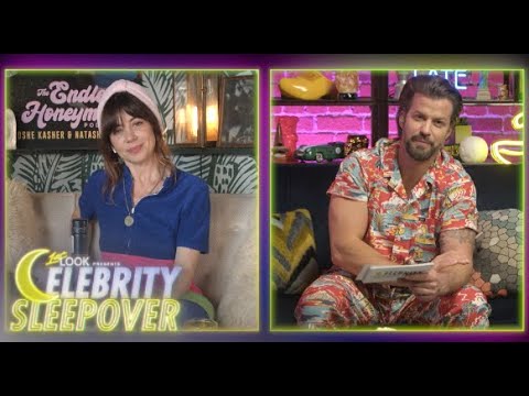 Actress and Comedian Natasha Leggero gives Johnny Bananas Sage Advice | Celebrity Sleepover