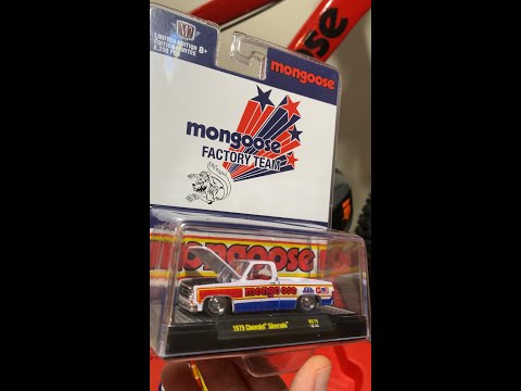 Mongoose Factory Team Truck - Limited Edition 1979 Chevrolet Silverado 1:64 Diecast by M2