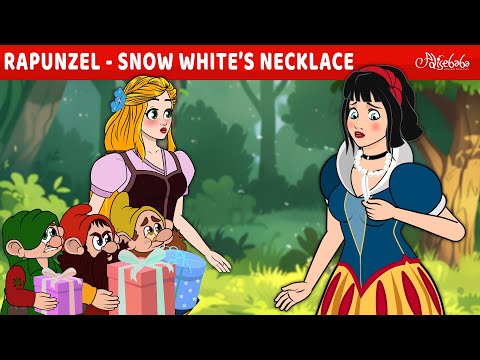 Rapunzel and Snow White's Feather Necklace 🪶💛 | Bedtime Stories for Kids in English | Fairy Tales