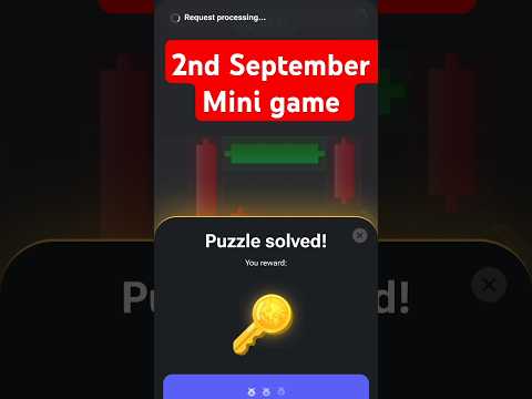 2nd ll September Hamster Combat Mini Game ll hamster combat daily game solved #shorts #mining #viral