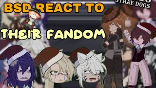 BSD Reacts to Their Fandom | Reacts to Dazai (it’s mostly Dazai) | Soukoku