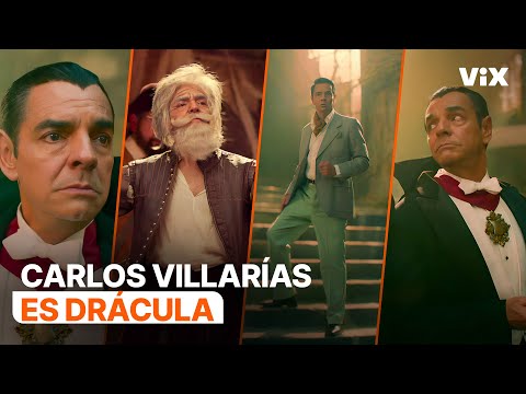 Los mejores momentos de Carlos Villarías o ¿Drácula? en Y Llegaron de Noche con Eugenio Derbez | ViX