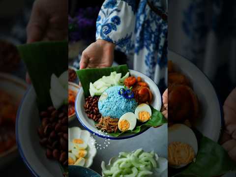 Blue Nasi Lemak #shortvideo