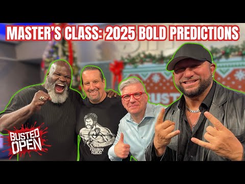 Busted Open's BOLD 2025 WWE Predictions | The Master's Class | Busted Open