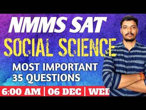 NMMS EXAM | SAT | SOCIAL SCIENCE