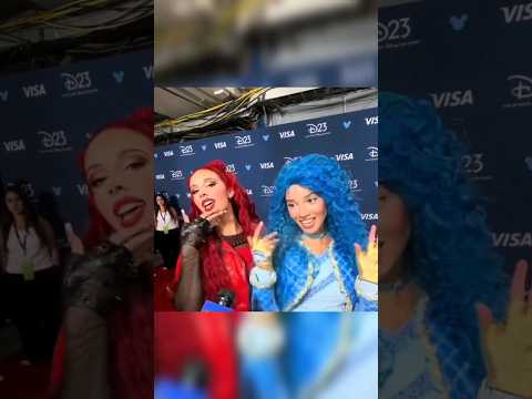 Interview With Malia Baker (Chloe) & Kylie Cantrall (Red) - DESCENDANTS 4 #descendants4