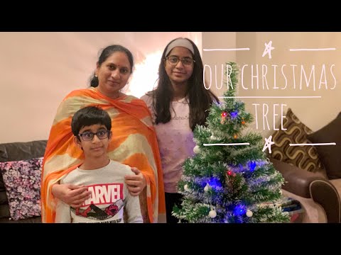 Our Christmas tree|Christmas tree decorations|Care home visit|Surekha Telugu Vlogs from London|