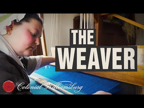 18th-Century Weaving at Colonial Williamsburg