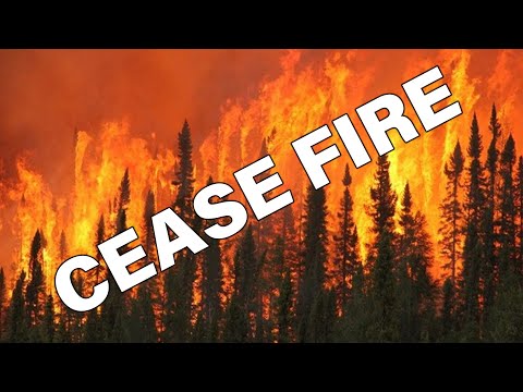 BC Wildfire Cease Fire Effort