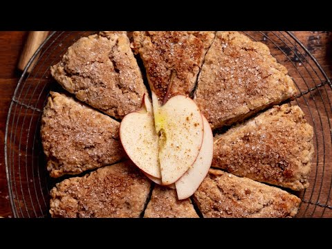 Fresh Apple Cinnamon Scones