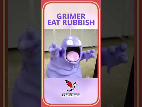 GRIMER IS A SO GREAT POKEMON #grimer #pokemon #rubbish #japan #travel #ベトベター #ポケモン