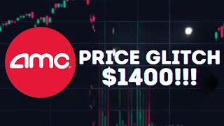 AMC STOCK UPDATE: AMC FTD INCREASE! PRICE GLITCH! $1400!