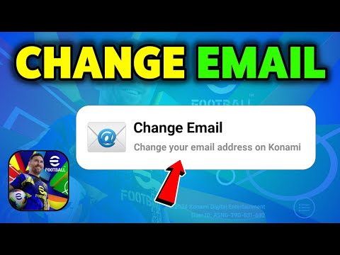 How To Change Email In eFootball PES