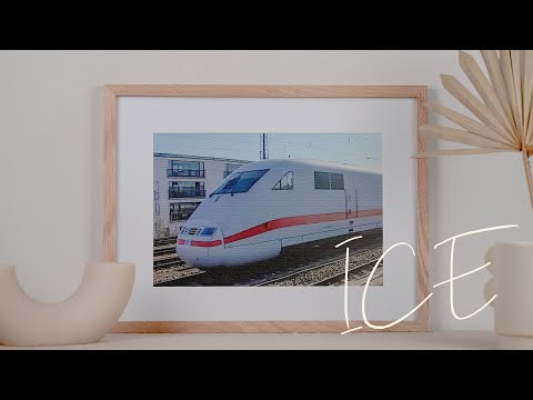 【ドイツ旅行】　ドイツの高速列車　ICE　（イー・ツｴー・エー）